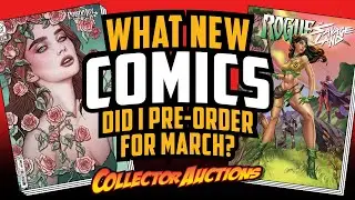 What New Comics Did I pre-order for March?