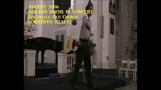 Roland Dyens plays : &ldquo;TORNA A SURRIENTO&rdquo;