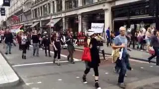 Badger Army comes to London - STOP THE CULL!