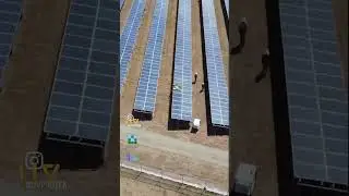 Solar Farm cleaning #solarpanelcleaning
