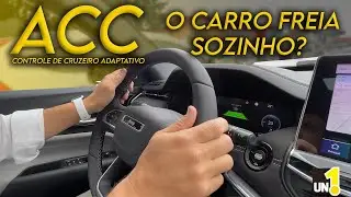 Jeep Commander  Acelera e PARA SOZINHO c/ ACC  piloto automático adaptativo | SAIBA COMO FUNCIONA