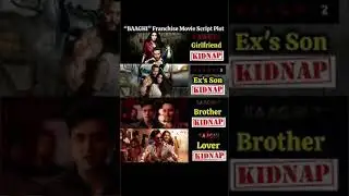😂😂 Baaghi Franchise in One Line: Always About Kidnap! 😂🎬 #baaghi4 #tigershroff #sanjaydutt