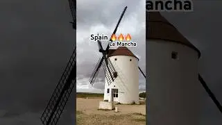 Spain white windmills 🔥🔥🔥