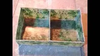 how to make makeup box at home step by step - MakeUp Organizer DIY