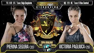 Pierina Segura vs Victoria Pagliuca   CFC & IDC   kickboxing hasta 53Kg