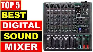 BEST Digital Sound Mixer, Top 5 Best 6,8,16 Channel Audio Mixer On Aliexpress