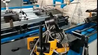 The bending machine, the pipe bender，Bending of solid iron bar