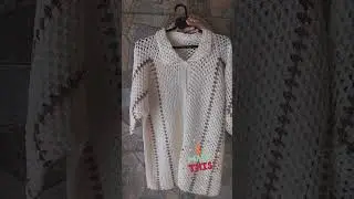 camisa Laura ,em croch&ecirc; ♡ #crochet #handmadewithlove #croche