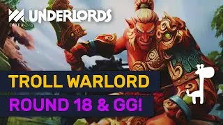TROLL WARLORD = EARLY GG?! Unstoppable 4 Trolls Knights! | Dota Underlords