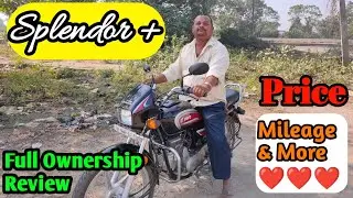 Splendor + Full Ownership Review Price Mileage & More ❤️