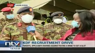 Allegations of bribery, conmanship dog KDF recruitment drive