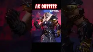All Outfits of Armor King Tekken 8 #tekken8 #armorking