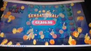 Max win Fruit Party (&euro;400) bonus buy!
