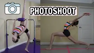 Gymnastics Photoshoot AT HOME! How I take my instagram pictures | Bethany G