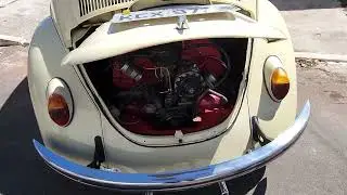 Ligando o fusca parado a mais de um ano.  parte final