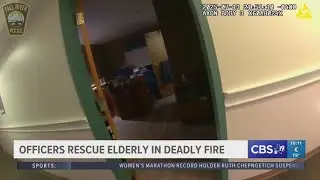 Massachusetts Police rescue elderly woman in deadly fire from assisted living home