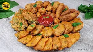 Pakora Platter Recipe By Aqsa's Cuisine | Dawat Platter | Party Platter | Easy Iftar Recipes, Iftar