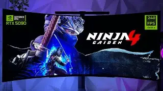 Ninja Gaiden 4 in 3440x1440 LG 45 OLED UltraWide  RTX 5090 + i7 13700K FPS Test &ndash; DLAA vs DLSS