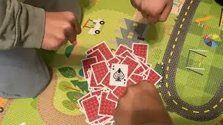 Playing cheat with cards and with striker ( check the description for important info)
