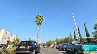 Haifa Morning Bicycle  Ride (4K)