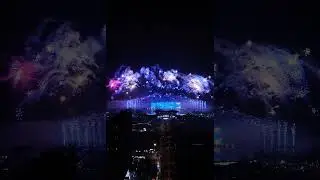 blue fireworks. #Story #Tourism #Changsha #festival #fireworks #travel #waterfalls  #city