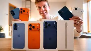 Unboxing iPhone 17 Pro y iPhone Air | Todos los nuevos!