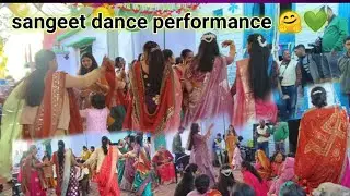 Pahadi sangeet dance performance @Misspathakuk05 #dailyvlog #pahadi #villagevlog 