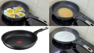 Антипригарное покрытие для сковороды TEFAL UNLIMITED G25506 ТЕСТИРОВАНИЕ