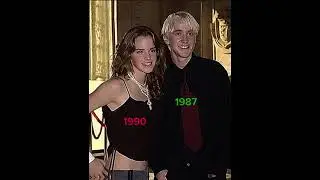 Emma Watson and Tom Felton || Hermione Granger and Draco Malfoy 💖📚💚🐍 #edit by #billieblink-kp