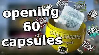 opening 60 capsules in CS:GO