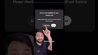 Как использовать Sora 2 из Индии или любой другой точки мира #ai