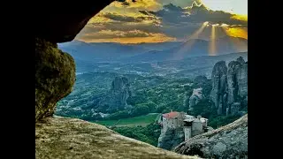Meteora Kl&ouml;ster / Sunset Rock / Taverne Boufidis