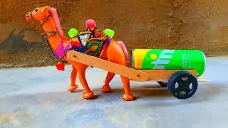 Best way to camel Cart and water tank Making !How to make mini camel Cart and water tank! JCB