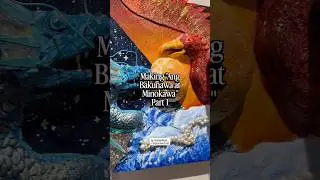 Making Philippine Mythology art (Bakunawa & Minokawa) part 1 #FAHM #artprocess #Philippinefolklore