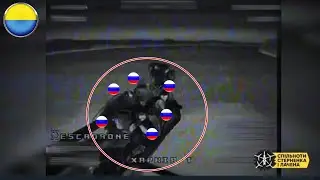 Ukrainian Drone Destroys Russian Boats Carrying Infantry on the Dnieper River