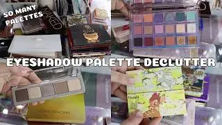 Makeup Declutter 2026 |  Eyeshadow Palette Declutter