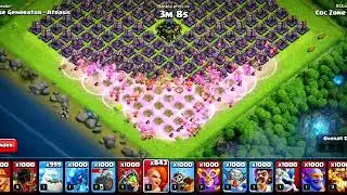 4 Super Troops Vs Max Cannon! | #supertroop #coc #video