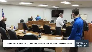 Community reacts to Beaver Dam data center construction