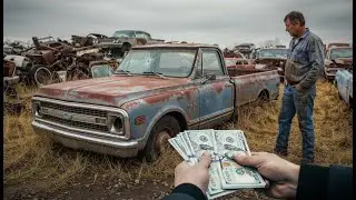 ASMR Car Restoration! 1972 Chevrolet C10 Full Restoration on a Budget #carrestoration #classiccar