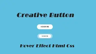 Html5 css3 Awesome Hover Effect on Button Pure Css Button Hover Effects bangla