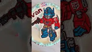 變形金剛🎂🤖🎂 #cake #cakedecorating #cakedesign #transformers #shorts #viralvideo #trending #shortsfeed
