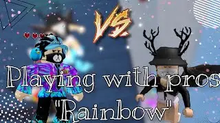 “ROBLOX ICEBREAKER” Playing with pros ft “Rainbow_Dawn”