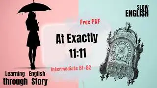 At Exactly 11:11 I Free PDF 🌹 | A Short Mystery Story(B1&ndash;B2) I Learning English through Story