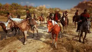 Dutch's Gang Attack Odriscoll's Camp in New Austin Red Dead Redemption 2 Map Editor Mod