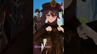 [MMD] Genshin Impact-Mr Beast- #hutao #hutaogenshin #hutaogenshinimpact #zhongli #mmdshorts #mmd