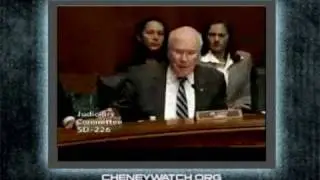 Senate Hearing into OPR report and Margolis decision pt 10