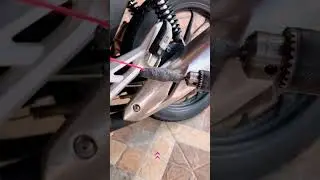 Isso Remove Steel Rust from Motorcycle Silencer Pipe |WD-40 Drill Bit Hack Tutorial Trick! Lifehacks