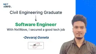 ✨ From Civil Engineer to Software Engineer: How NxtWave Intensive 2.0 Transformed My Career!