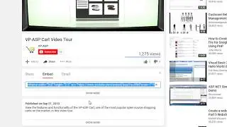 Insert Youtube Video on Product Description in VPCart 9