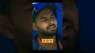 rishabh pant angry today 😤 #youtube #shorts #cricket 🏏